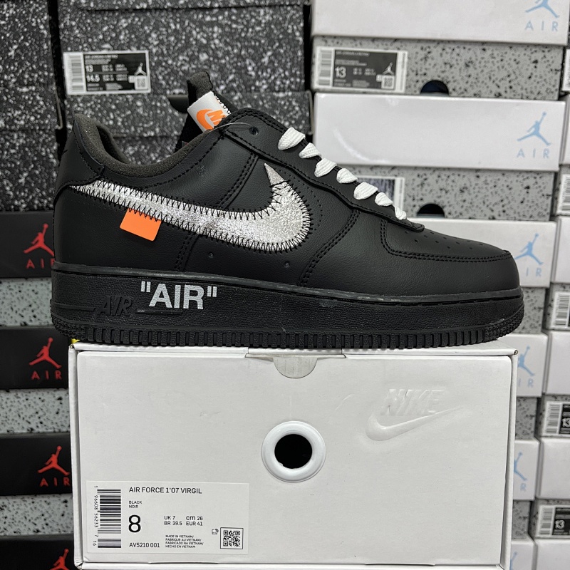 【XY Batch】AF1'07 VIRGIL（40-47）AV5210-001黑白