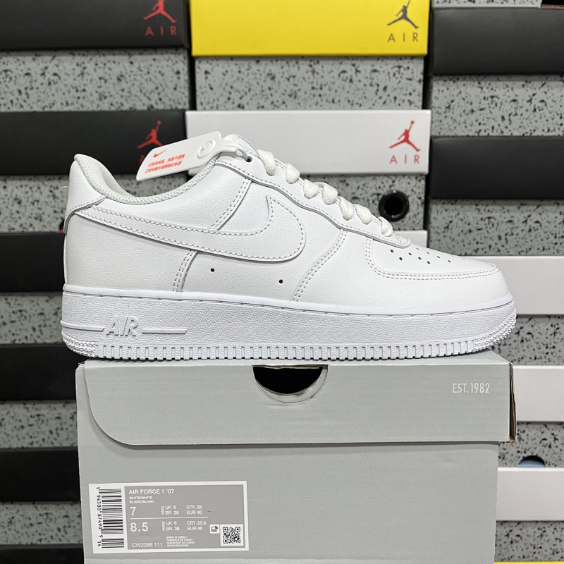 G Batch NK Air Force 1 Low '07 空军一号低帮经典板鞋 纯白 CW2288-111