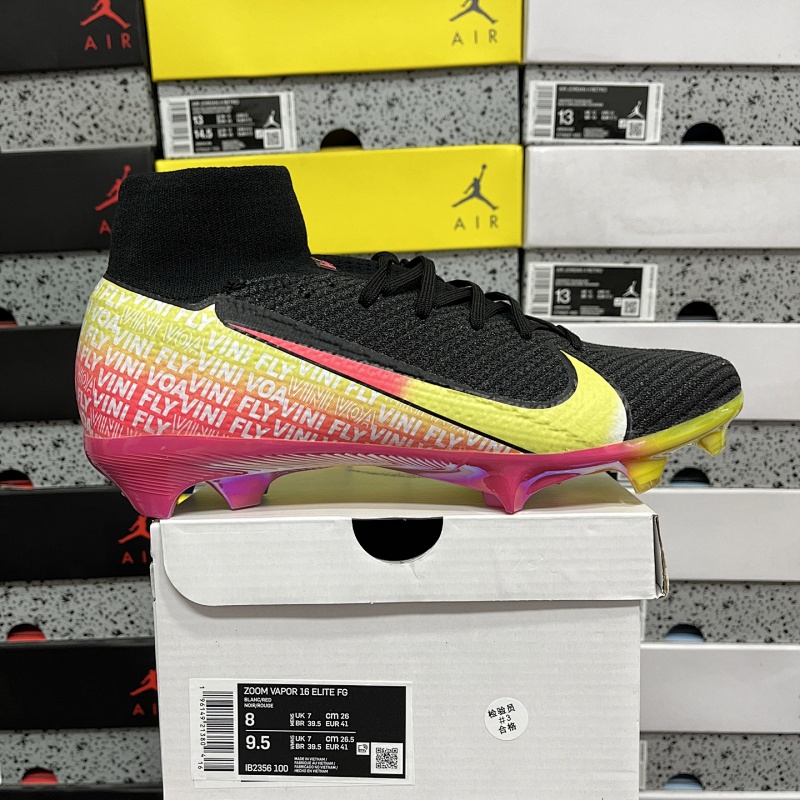 【RT Batch】 Mercurial Vapor 16 Elite （39-45）IB2356-100黑黄高帮