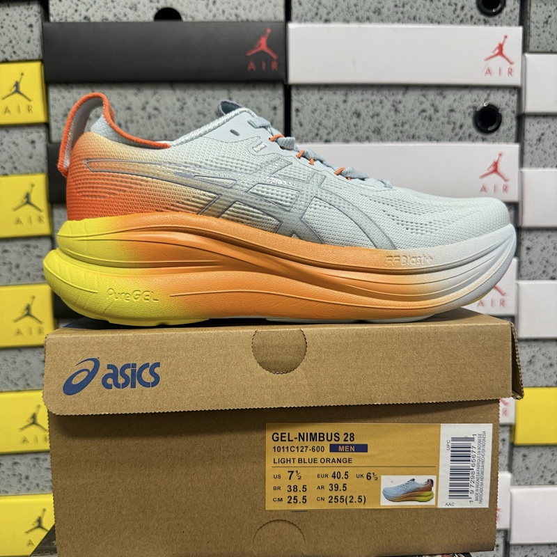 【TM版】 GEL-NIMBUS 28 1011C127-600 灰橙 36-47