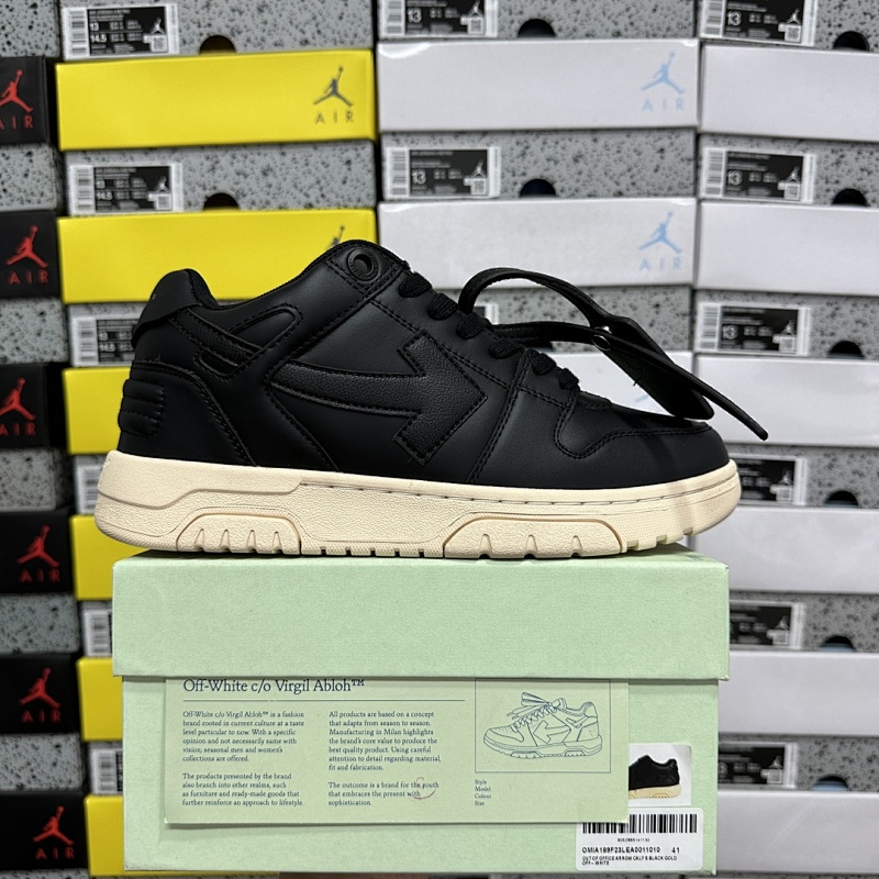 【C版】 OFF-WHITE Out Of Office 黑面白底11010