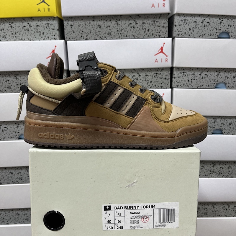 【XY Batch】 Bad Bunny x adidas Forum Low 36-45 GW0264 棕色