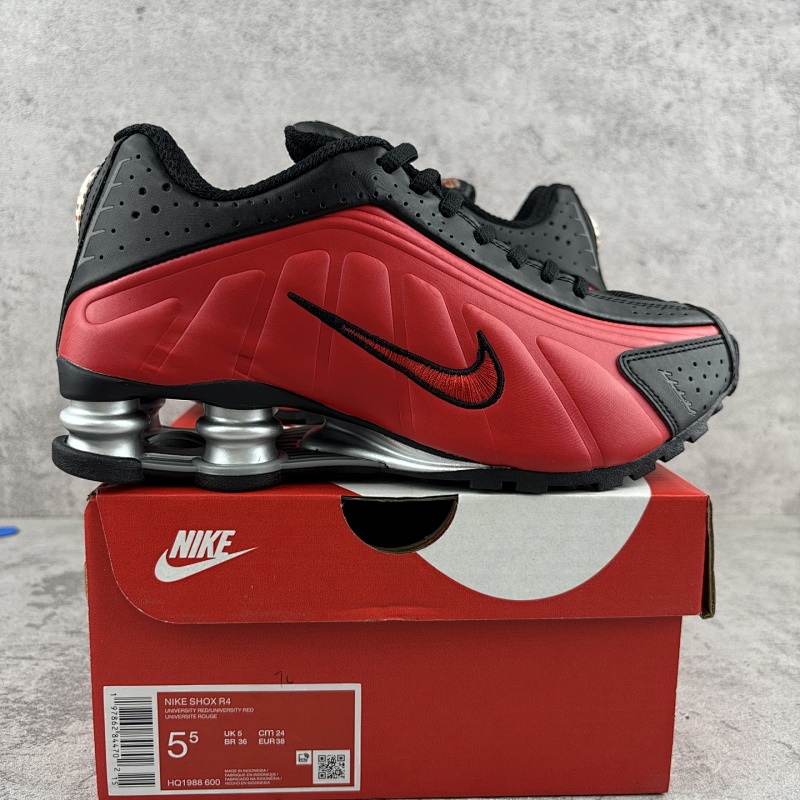【WM Batch】Shox R4 36-45 黑红 HQ1988-600