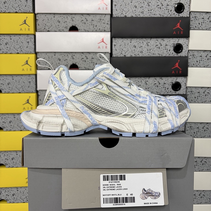 【I8 Batch】3XL（35-46）9949 银白蓝