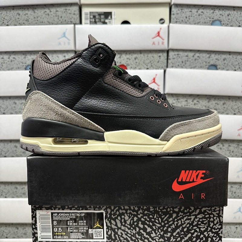 【5A Batch】AJ3 RETRO 36-47 FZ4811-001 黑色