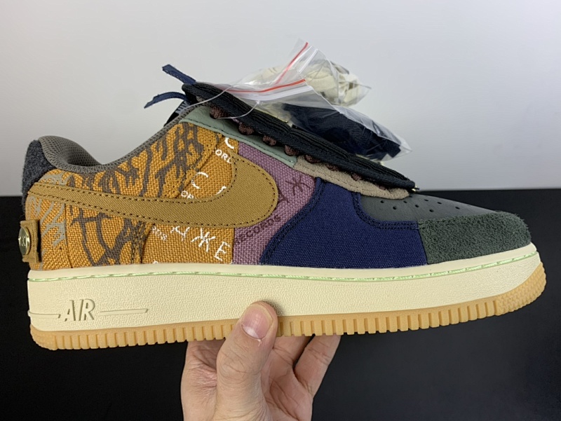 【OWF Batch】ravis Scott x NK Air Force 1 TS鬼脸联名拼接空军一号 CN2405-900