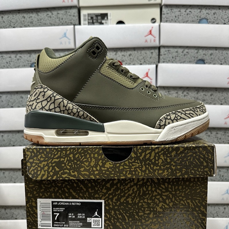【5A Batch】AJ3 RETRO 36-47 DN3707-202 军绿