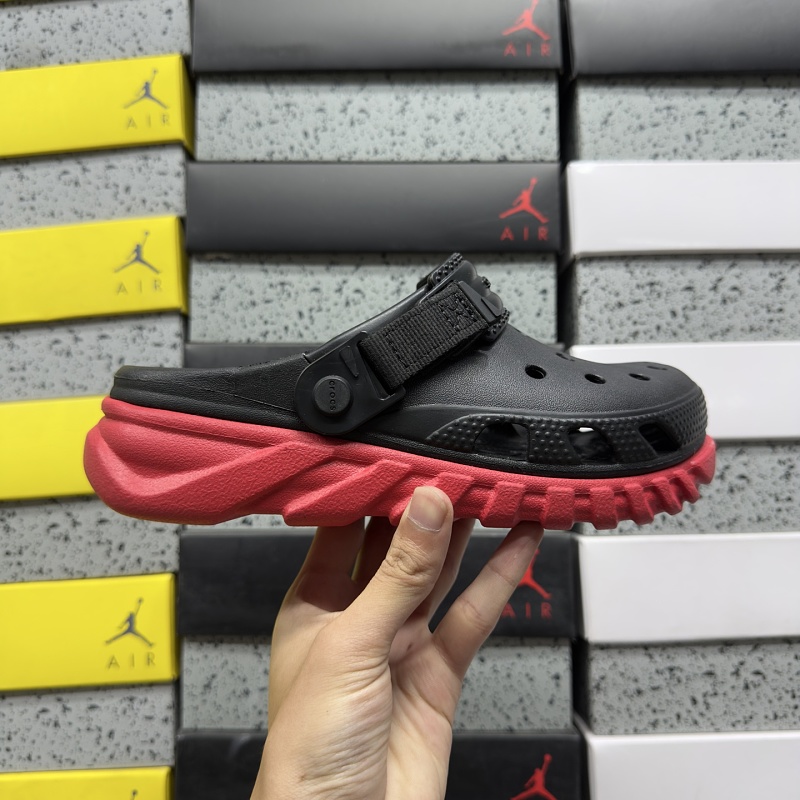 【H Batch】Crocs 涡轮 黑红色 M4-M11