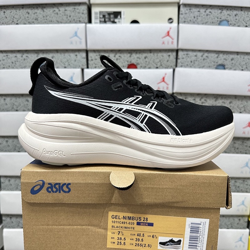 【TM版】 GEL-NIMBUS 28 1011C491-020 黑白 36-47