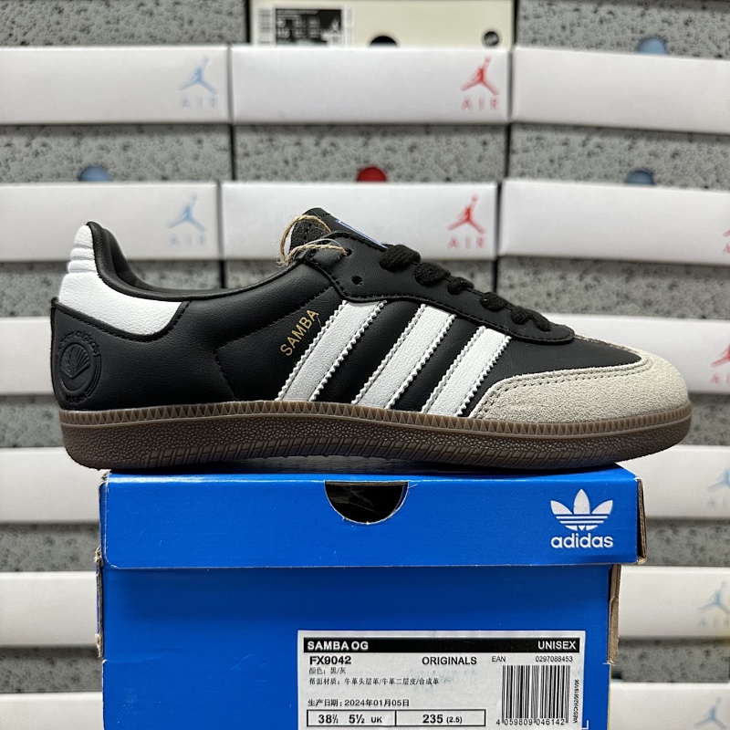 【WZ Batch】SAMBA OG 36-45 FX9042 黑灰