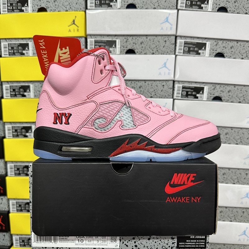 【PK Batch】Awake NY x Air Jordan 5 "Arctic Pink" AJ5 乔5联名款粉色 DV4982-600 40-47.5