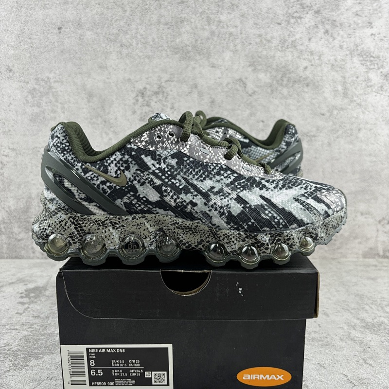 【YH Batch】Air Max Dn 2024 36-45 白黑蛇纹HF5509-900