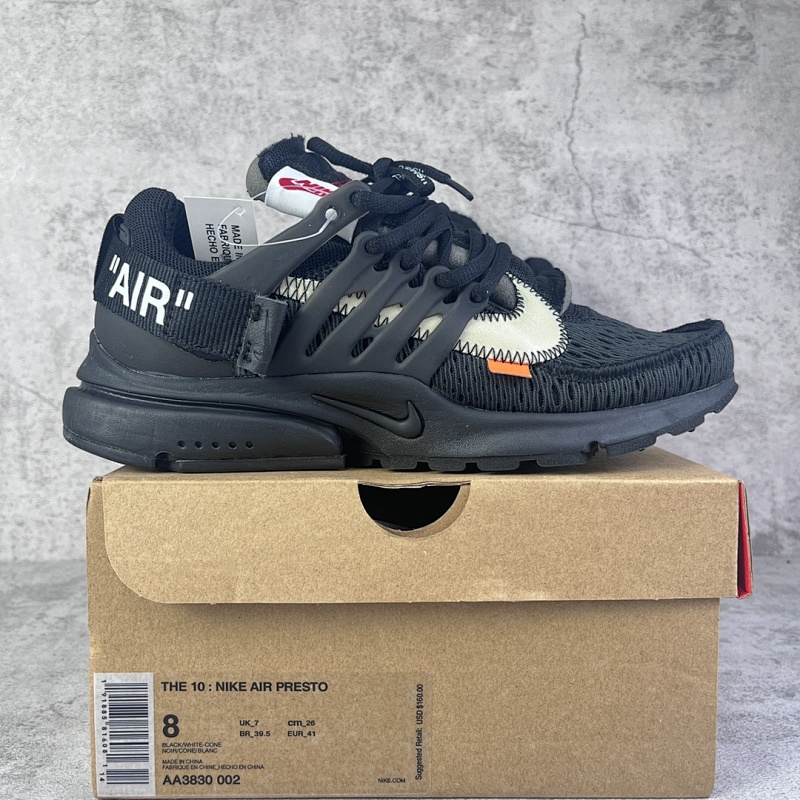 【OWF Batch】Off-White x NK Air Presto 2.0 The 10 OW联名限量款 AA3830-100