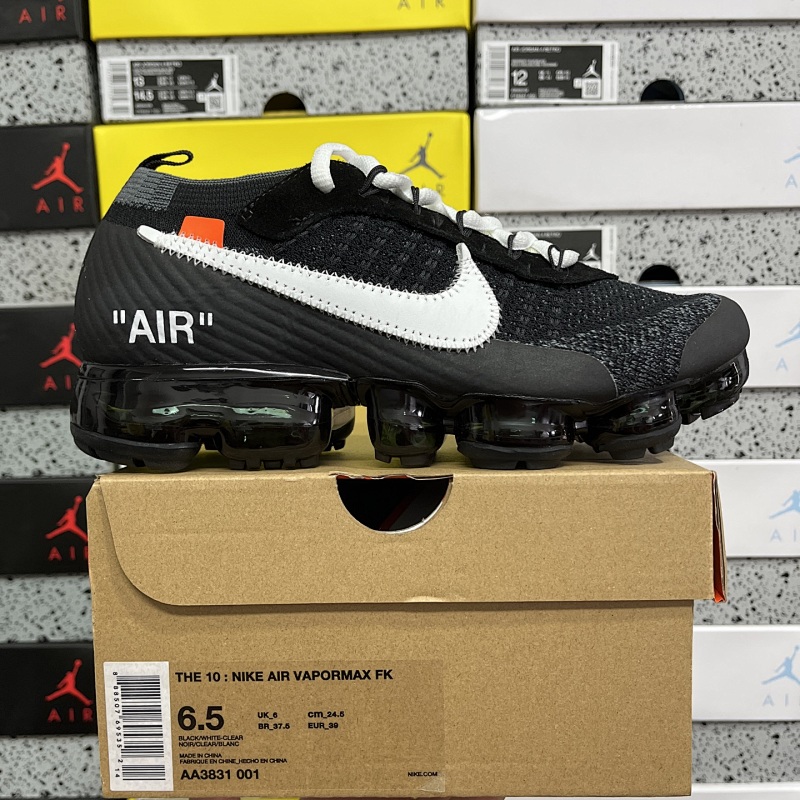 【 XP Batch】 Air Vapormax Flyknit 36-47.5 联名黑白 AA3831-001