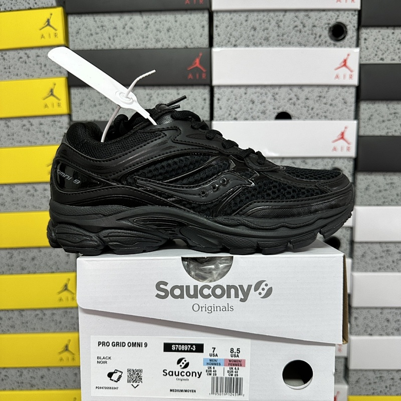 【YO Batch】OMNI9 （36-45 ） D70897-3全黑（鞋尾网面）