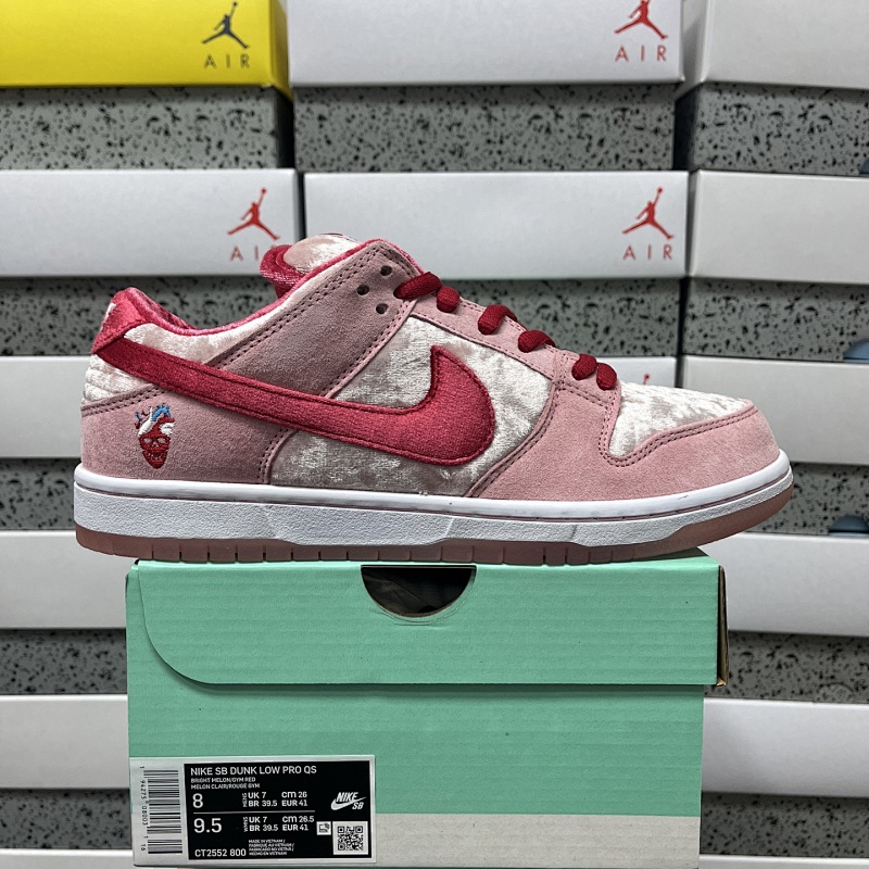 【TOP/S2 】DUNK 情人节限定粉白 CT2552-800 36-47.5