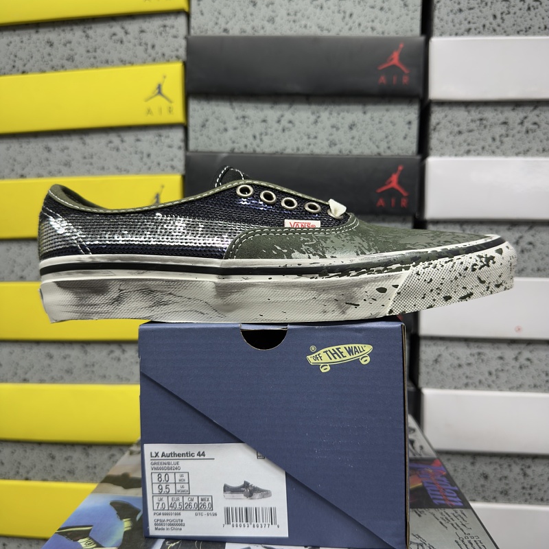 【MZ Batch】Old Skool 36 36-44 VN000DB8240 白绿做旧