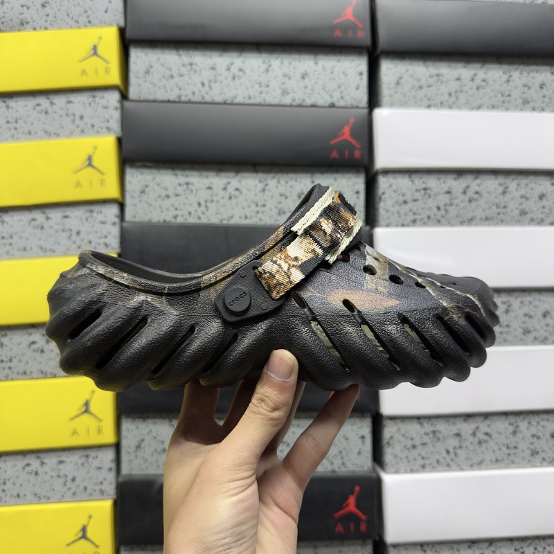 【H Batch】Crocs 波波 迷彩黑 M4-M11