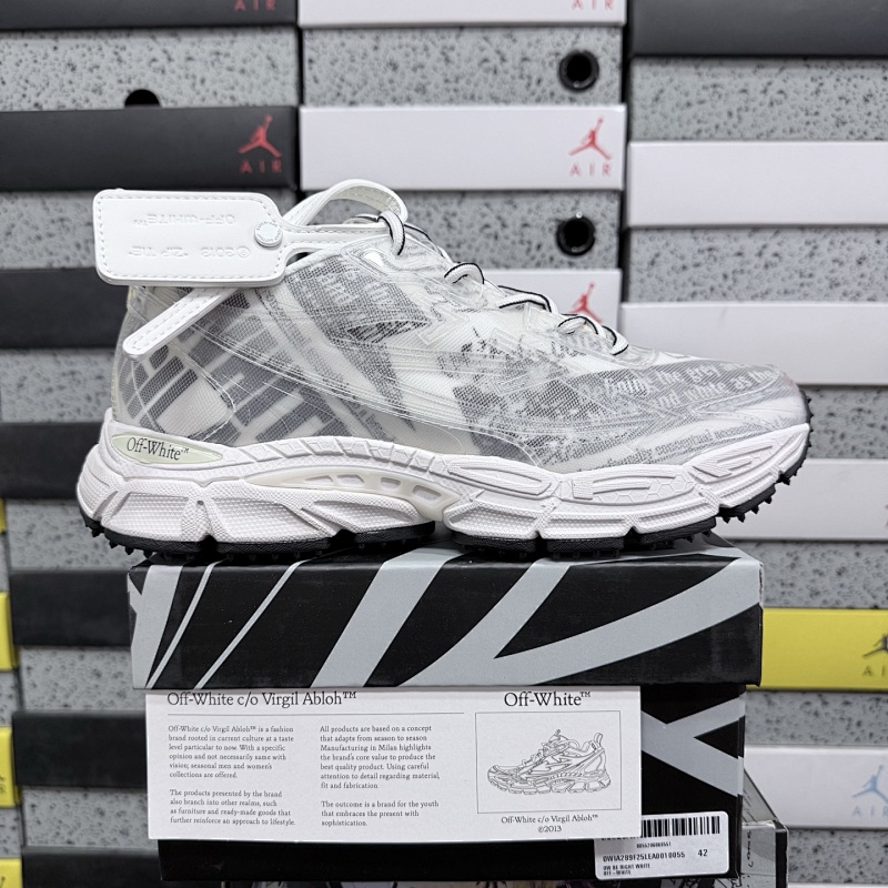 【LS Batch】Off-White C/O VirGil Abloh 36-47 灰白网面 10055