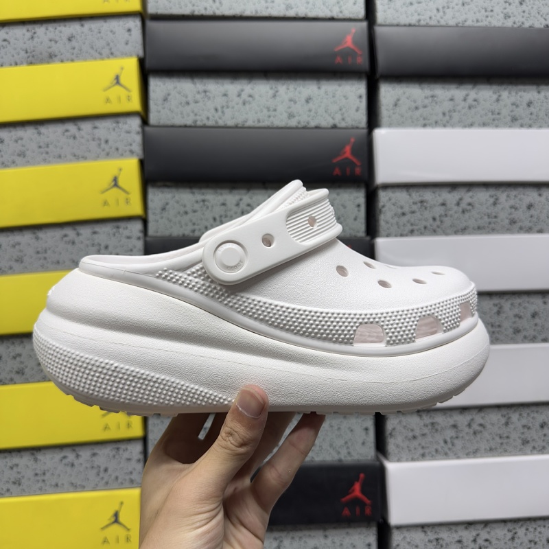 【H Batch】Crocs M3-M7 泡芙 白色（偏大）