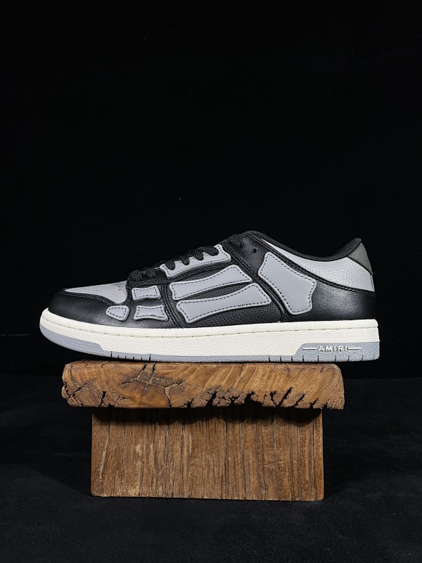 【LJ Batch】 AMIRI Skel Top Low Sneakers 【40-45】灰骨