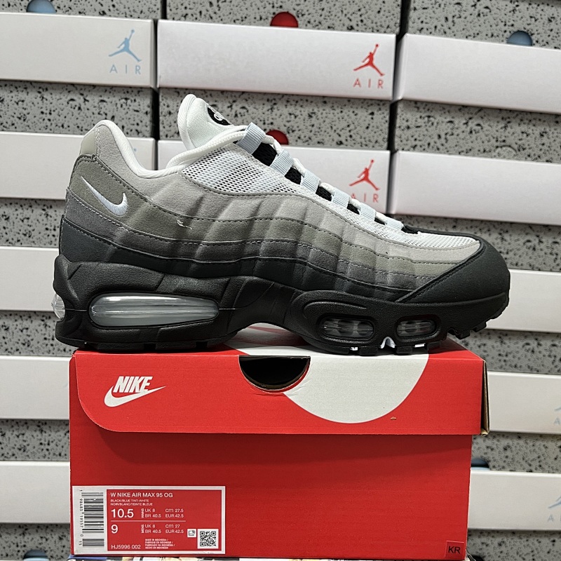 【KZ2.0版】Air Max 95 40-48.5 HJ5996-002黑灰白