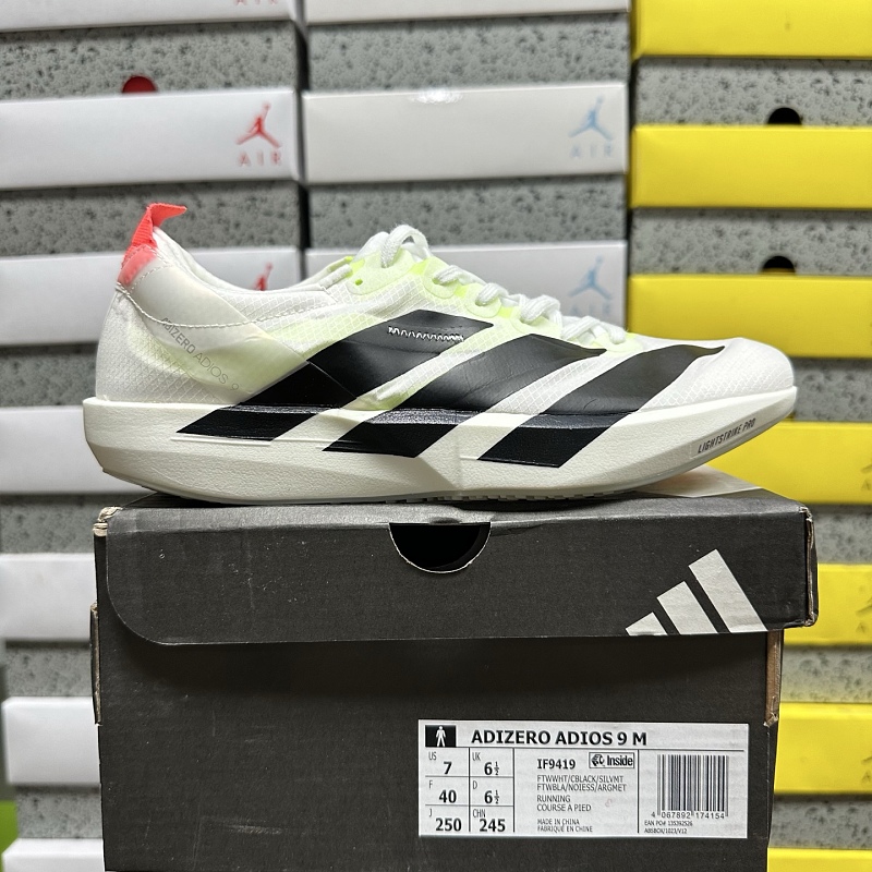 【XY Batch】ADIZERO ADIOS 9 36-45 IF9419 白黑