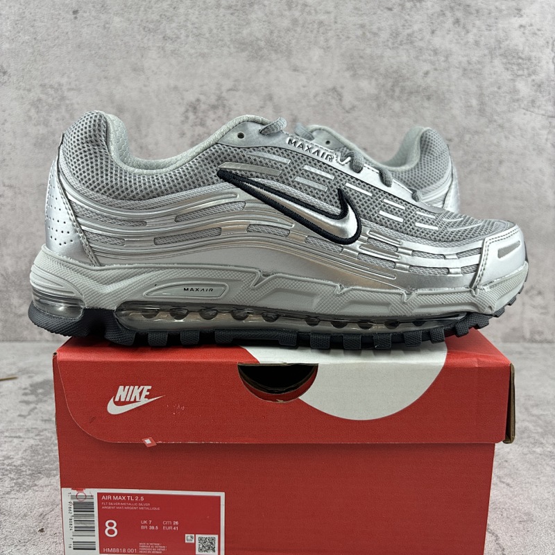 【HS Batch】Comme des Garçons Homme Plus x NK Air Max TL 2.5 Pack 36-45 白银 HM8818-001
