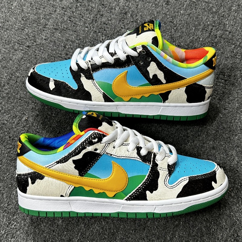 【M Batch 】Ben & Jerry's x NK SB Dunk Low 联名奶牛冰淇淋 CU3244-100