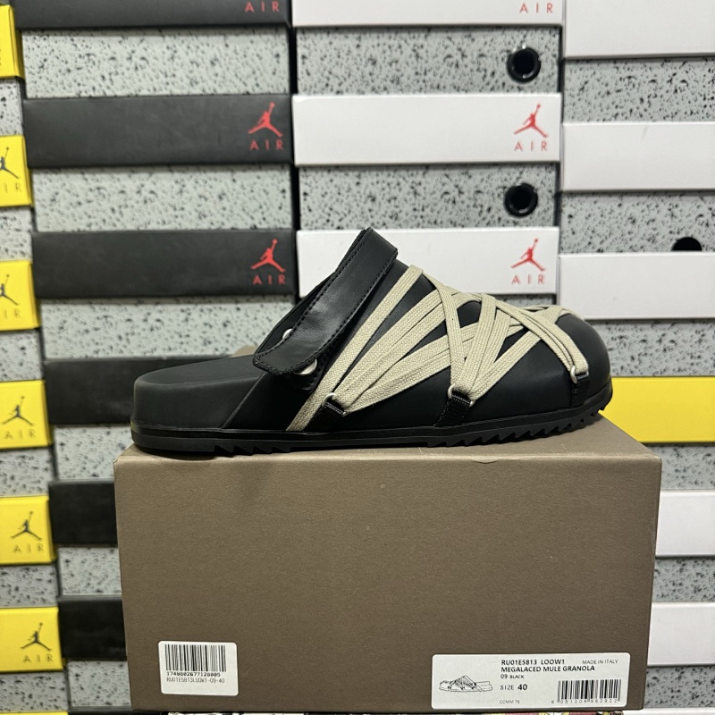 【GZ batch】RO / Rick Owens 瑞克·欧文斯（36-46）疯狂绑带凉鞋