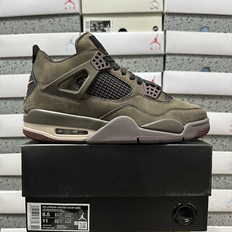 【GX Batch 】Air Jordan AJ4 IF3102-200 军绿 40-48.5