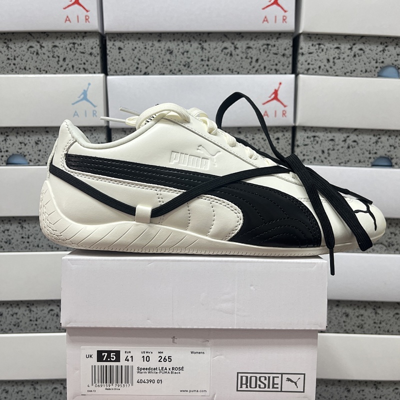 【TOP/S2 Batch】 Rose x Puma Speedcat 35-45 404390-01白黑绑带