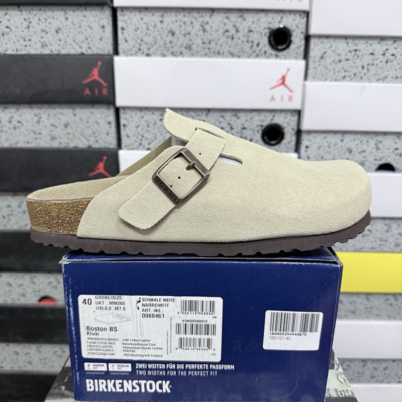 【东莞G版】博肯Birkenstock Naples Wrapped穆勒系列 BostonBS Khaki 卡其 36-45