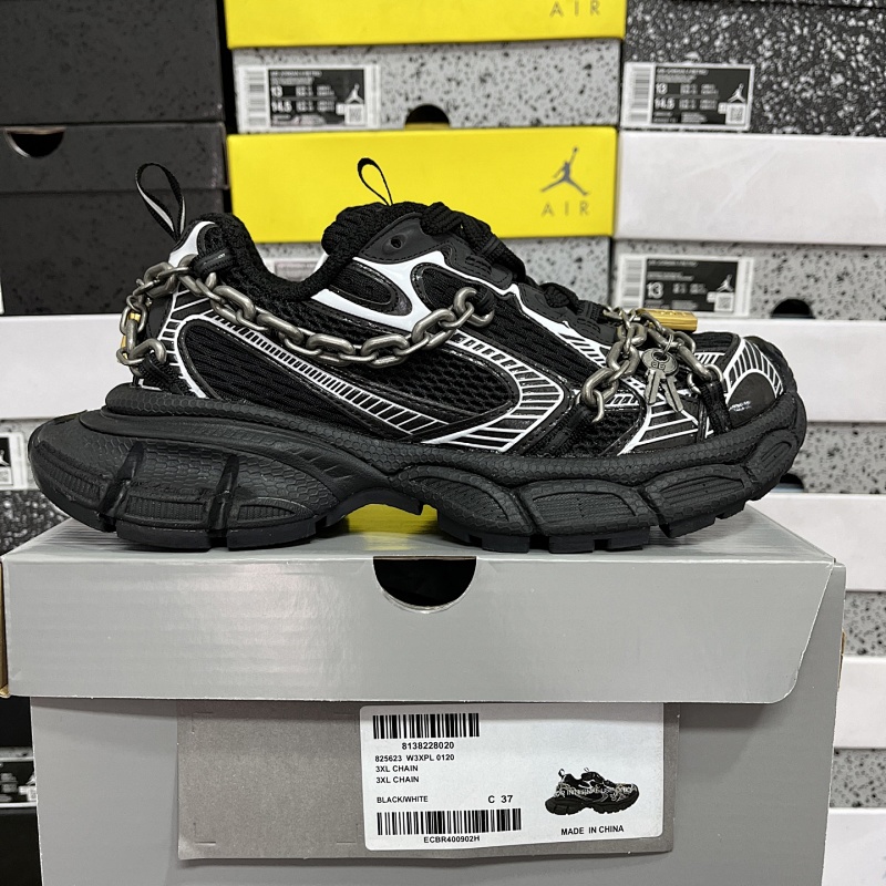 【OK Batch】3XL（35-45） 童心锁黑白 W3XPL 0120
