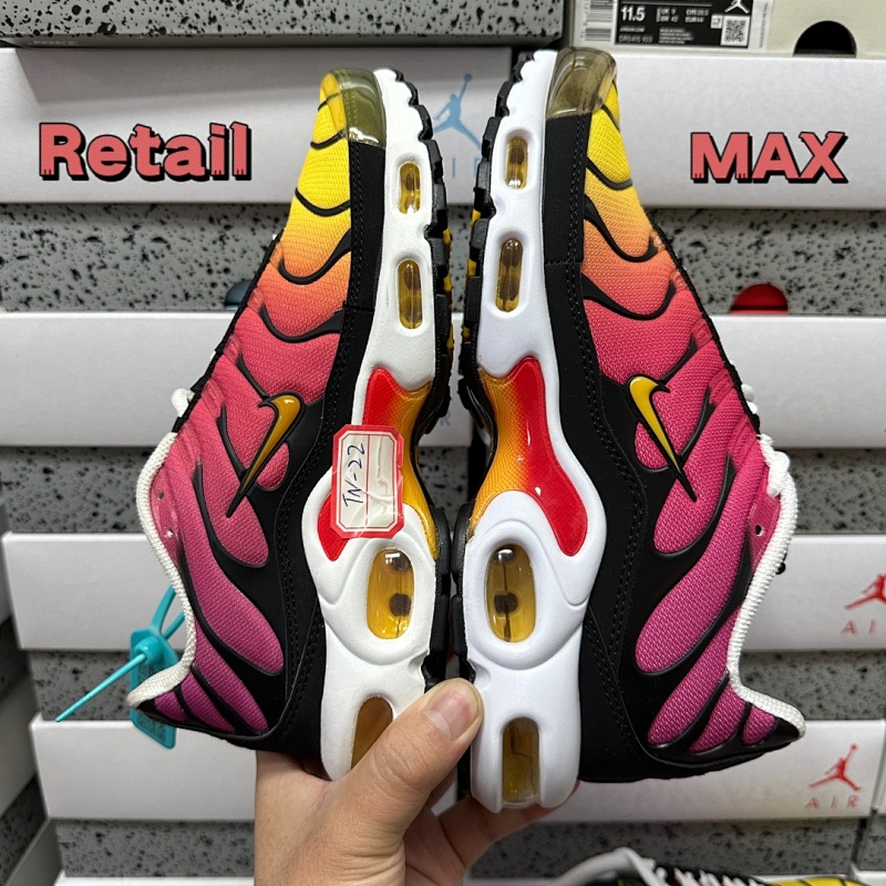 【MAX Batch】Air Max PLUS TN 黑红黄渐变 DX0755-600 39-47.5