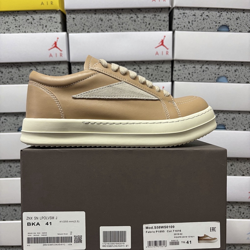 【OK Batch】Rick Owens Drkshdw 35-46 皮棕白
