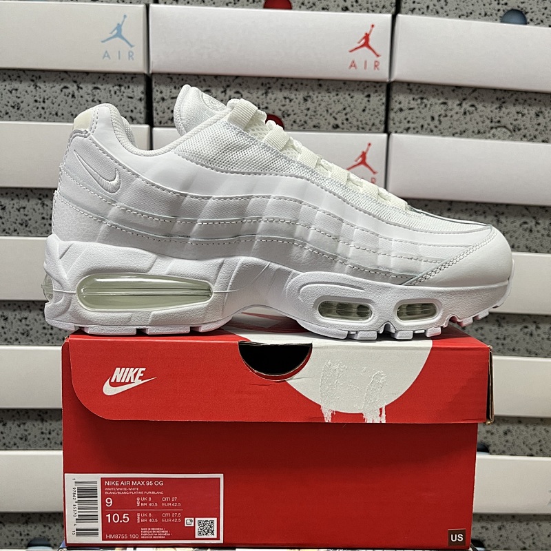 【KZ2.0版】Air Max 95 40-48.5 HM8755-100 纯白