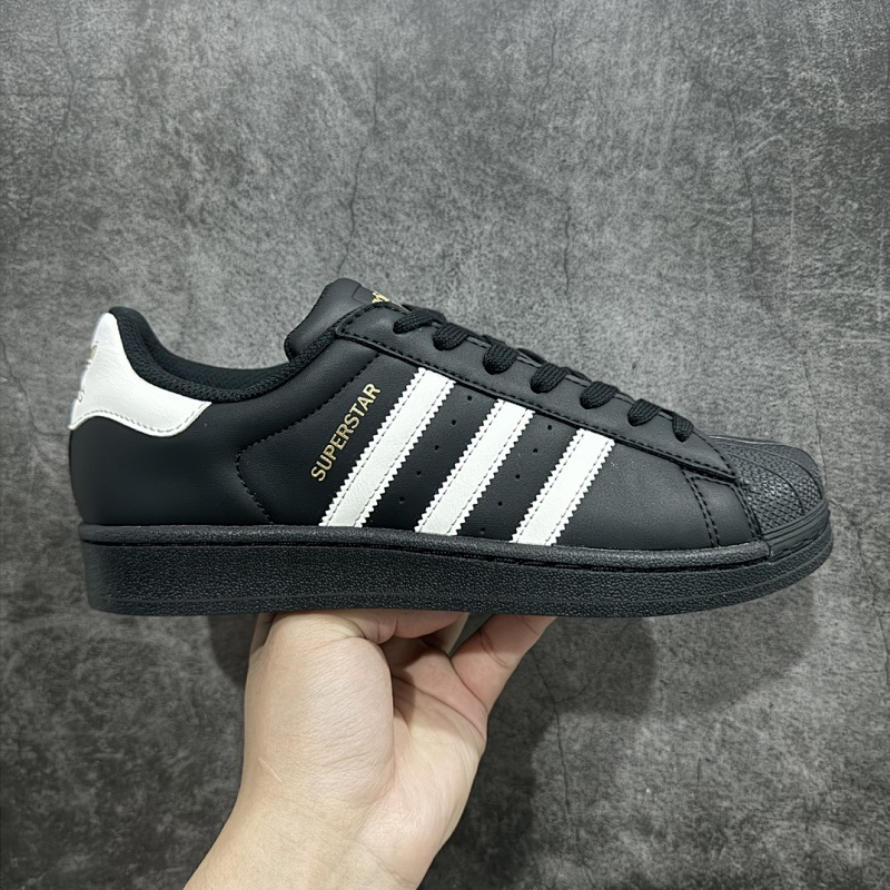绿X Batch AD Originals Superstar B27140黑白 金标