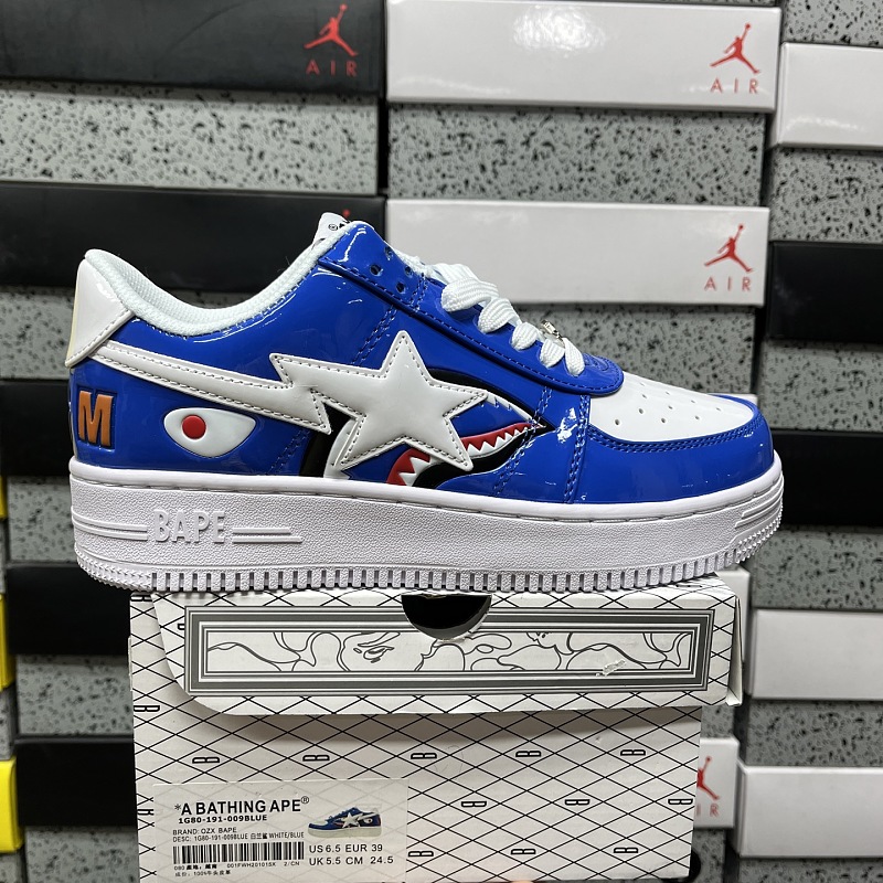 【WZ Batch】Bape 36-46 1G80-191-009BLUE 蓝白