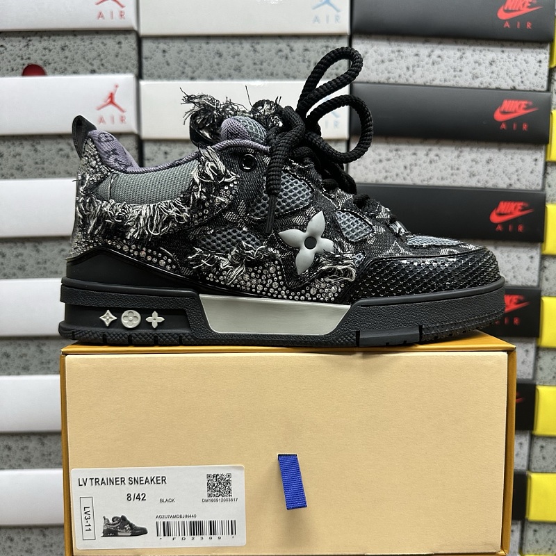 【D1版】Trail Sneaker Low SK8 36-46 SK8黑蛇纹