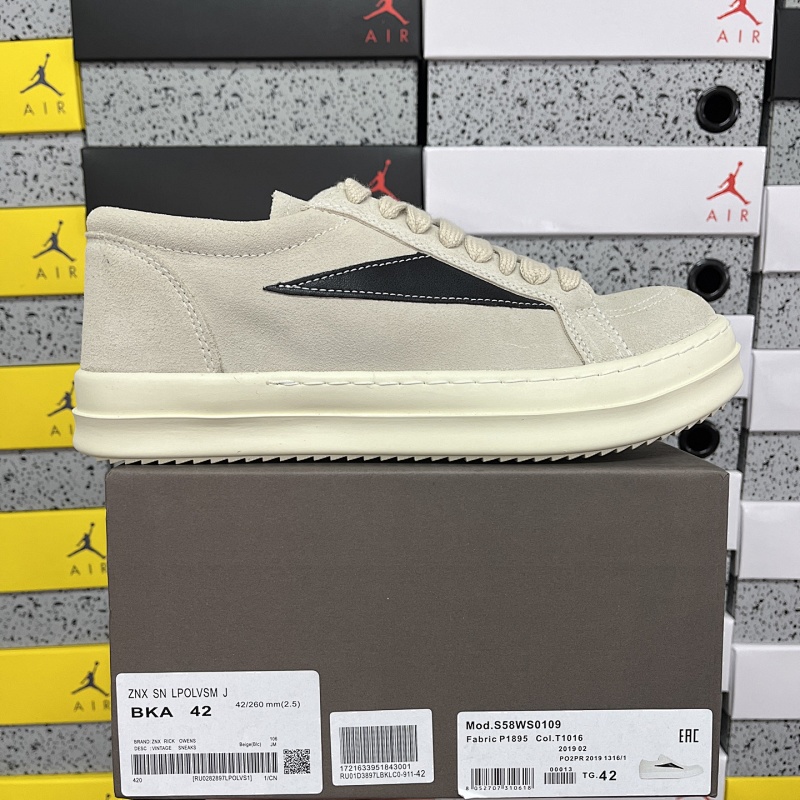 【OK Batch】Rick Owens Drkshdw 35-46 白黑