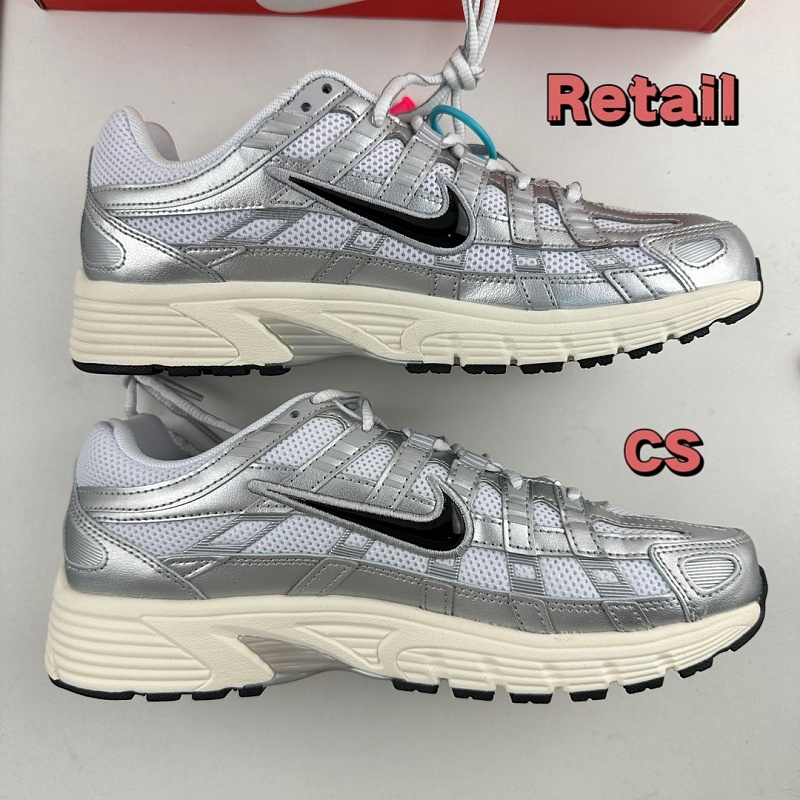 【CS】 P-6000 Initiator Running 【36-45】银黑CD6404-105