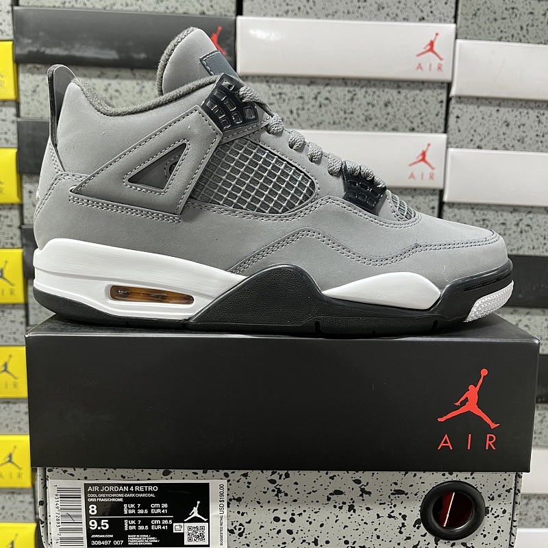 【BD Batch】Jordan 4 Retro Bred(40-47.5) 308497-007