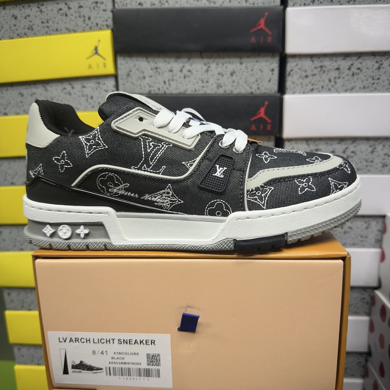 【BD Batch】Trainer 36-45 BLACK 白黑牛仔布