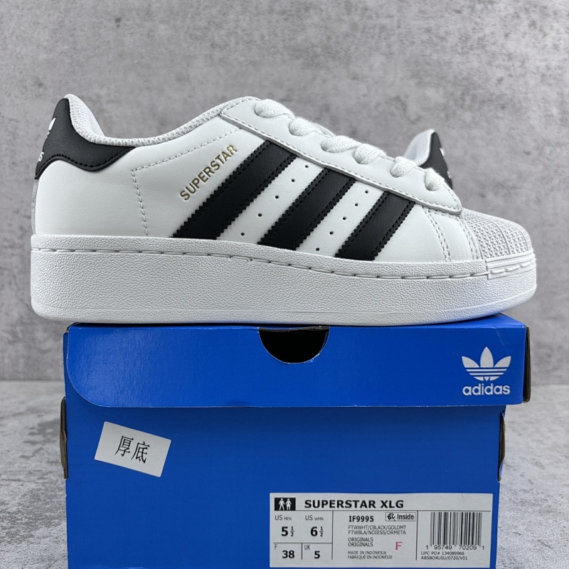DT Batch AD Originals Superstar 贝壳头 白黑XLG IF9995