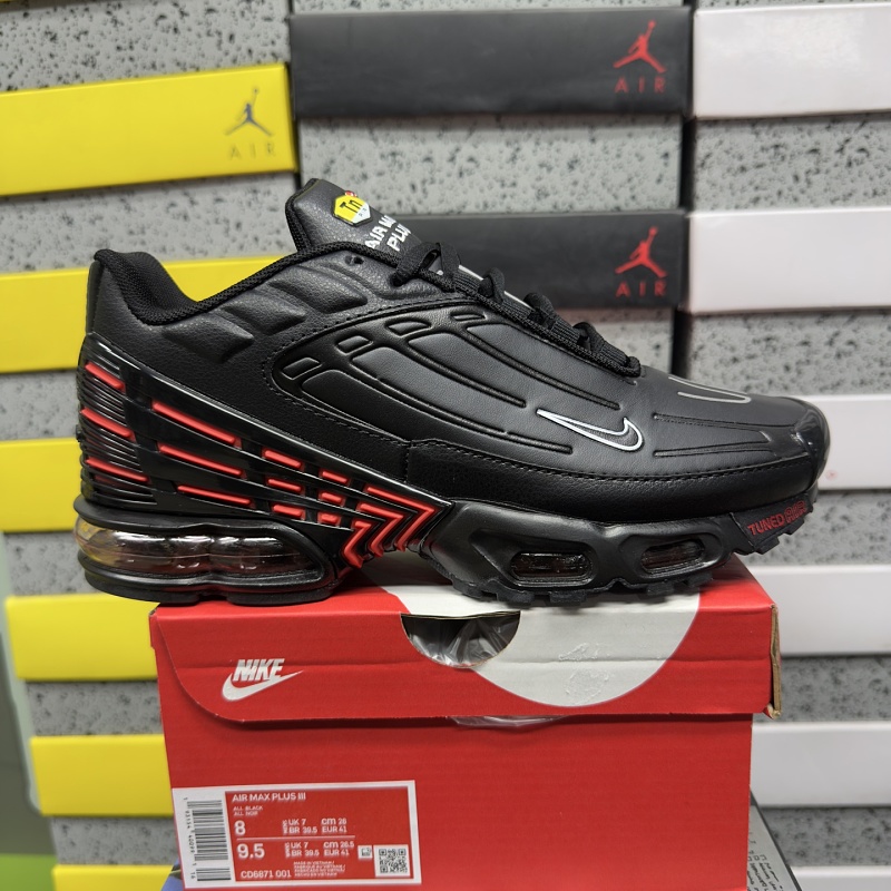 【BD Batch】Air MAX PLUS III 黑红 CD6871-001 40-46