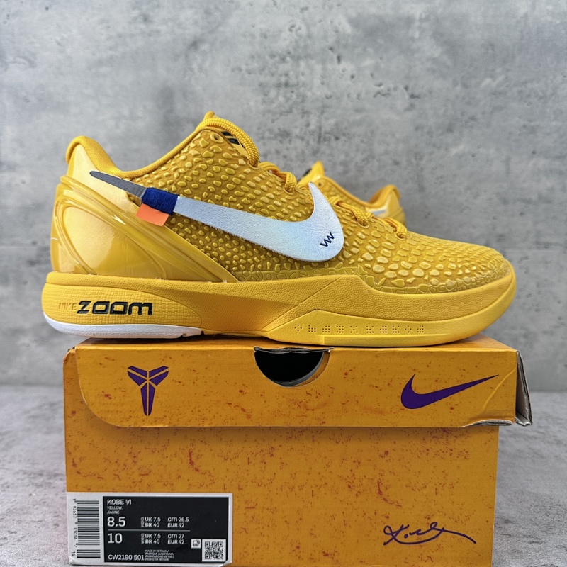 S2 Batch Off White x NK Zoom Kobe ZK5 科比5代 OW客制联名 CW2190-501