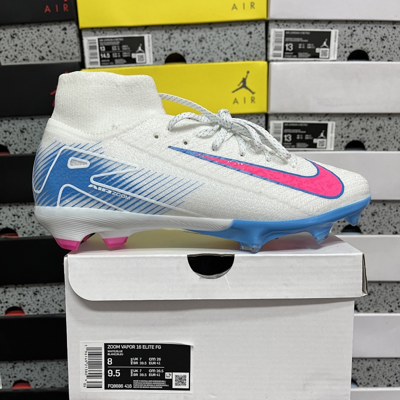 【RT Batch】 Mercurial Vapor 16 Elite （39-45）FQ8686-416高帮 白蓝粉