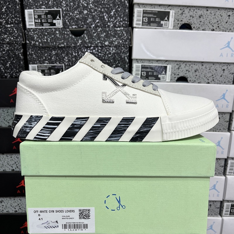 【LS Batch】Off-White c/o Virgil Abloh Vulc Low Top 36-47 1N121白红