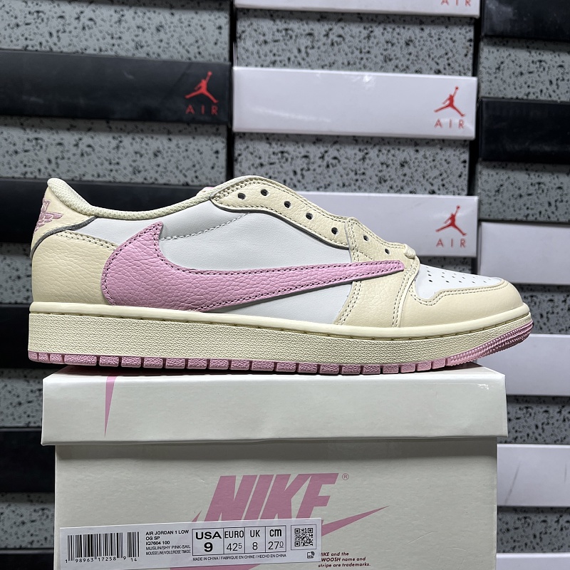 【RN Batch】Travis Scott x Air Jordan AJ1 Low OG SP TS 36-47.5 IQ7604-100
